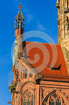 Nuremberg (Nuernberg), Germany- details Church of Our Lady