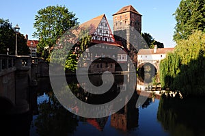 Nuremberg old town river