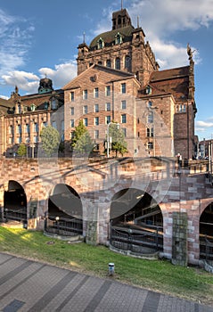 Nuremberg Opera House and U-bahn Station photo