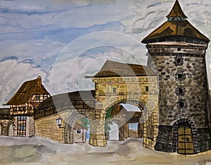 Nuremberg, painting