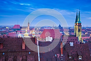 Nuremberg Skyline (NÃÂ¼rnberg, Germany) photo