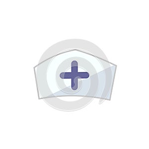 Nurse cap logo icon