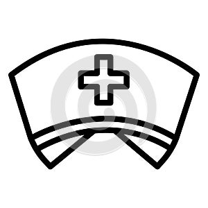 Nurse Hat  Isolated Vector Icon that can be easily modified or edit