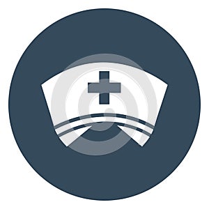 Nurse Hat  Isolated Vector Icon that can be easily modified or edit