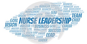 Nurse Leadership word cloud