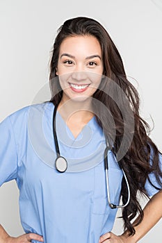 Nurse In Scrubs