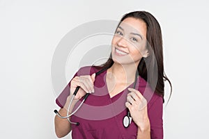 Nurse In Scrubs