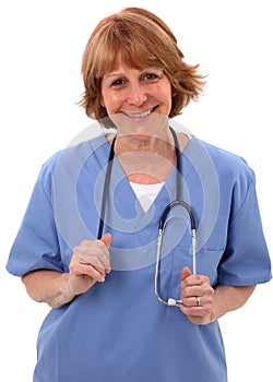 Nurse Smiling At Camera