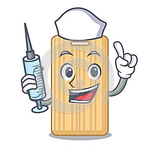 Nurse wooden cutting board character cartoon