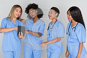 Group Of Nurses photo