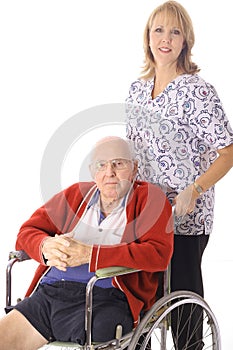 Nursing home patient