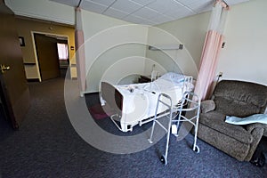 Nursing Home Room and Bed, Assisted Living