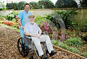 Nursing Home - Walk in the Garden