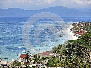 Nusa Lembongan top view