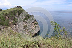 Nusa Penida Cliff above the sea