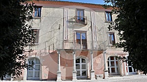 Nusco - Facciata di Palazzo Ebreo