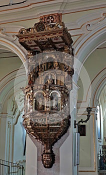 Nusco - Pulpito del Duomo di Sant`Amato photo