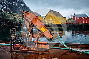 Nusfjord fishing village in Norway