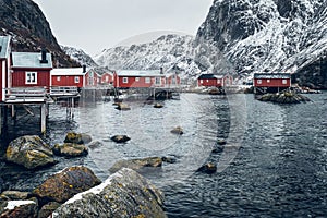 Nusfjord fishing village in Norway