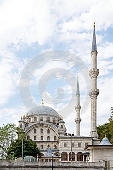 Nusretiye imperial Ottoman Mosque, commissioned by Sultan Mahmut II, located in Tophane district, Istanbul, Turkey