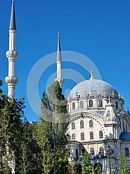 Nusretiye Mosque in Istanbul photo