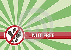 Nut Free Banner