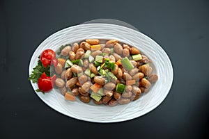 Nut salad from traditional chinese cuisine