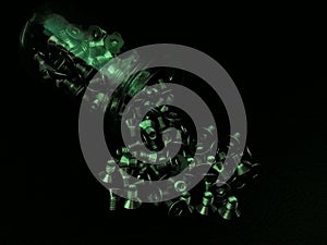 Nut bolt washer modify