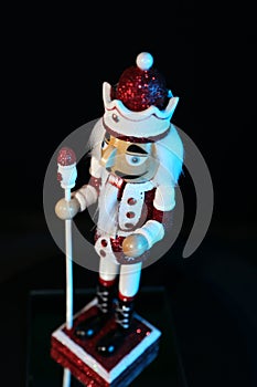 The nutcracker Red Toy Soldier for Christmas displays!