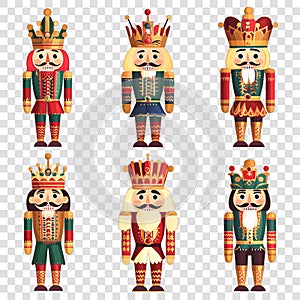 Nutcracker set illustration