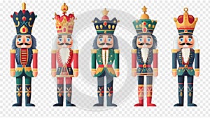 Nutcracker set illustration