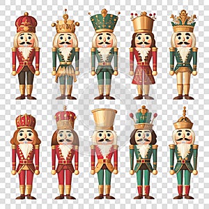Nutcracker set illustration