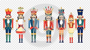 Nutcracker set illustration