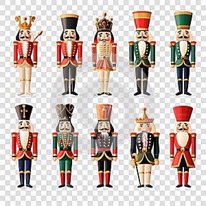 Nutcracker set illustration