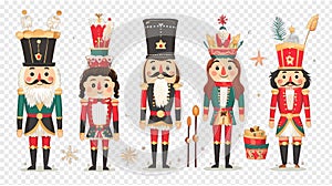 Nutcracker set illustration