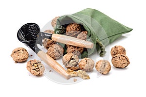 Nutcracker with walnut