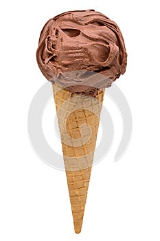 Nutella flavor ice cream