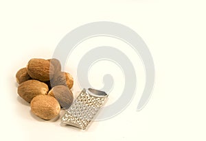 Nutmeg with grater