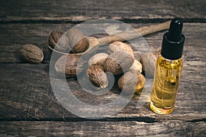 Nutmeg oil.