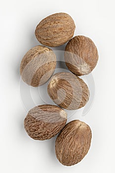 The nutmeg spice is a natural condiment.