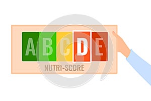 Nutri score nutrition system product value choice