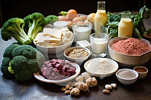 nutrient-dense vegan protein sources on table