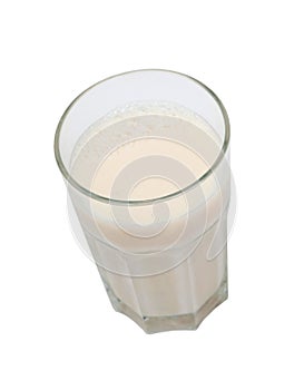 Nutrient glass of milk photo