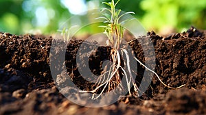nutrients plant root