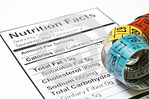 Nutrition facts