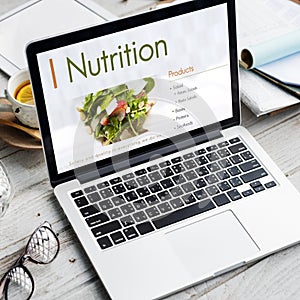 Nutrition Healthy Diet Plan Concept photo