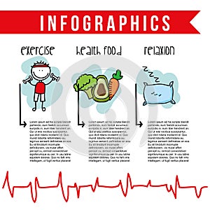 Nutrition infographics