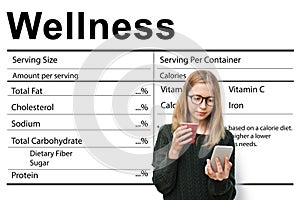 Nutrition Supplement Wellness Healthcare Nutrients Concept