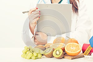 Nutritionist doctor woman photo