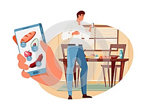 Nutritions Calculating App Composition